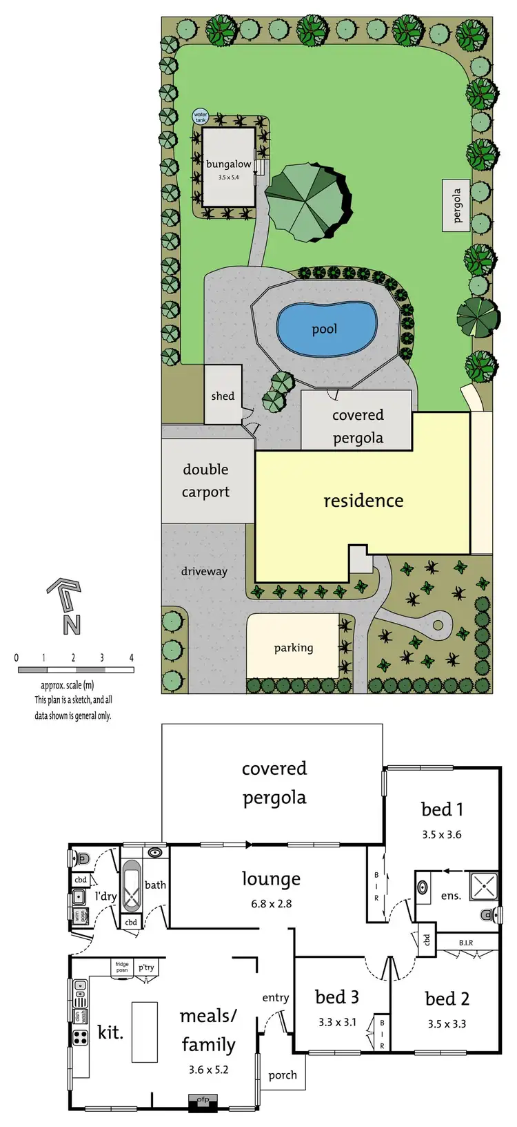 Floorplan of Homely house listing, 72 Mount View Parade, Croydon VIC 3136