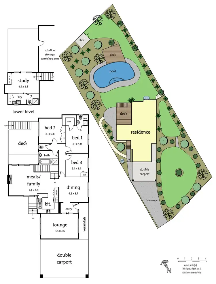 Floorplan of Homely house listing, 37 Burlock Avenue, Ringwood North VIC 3134