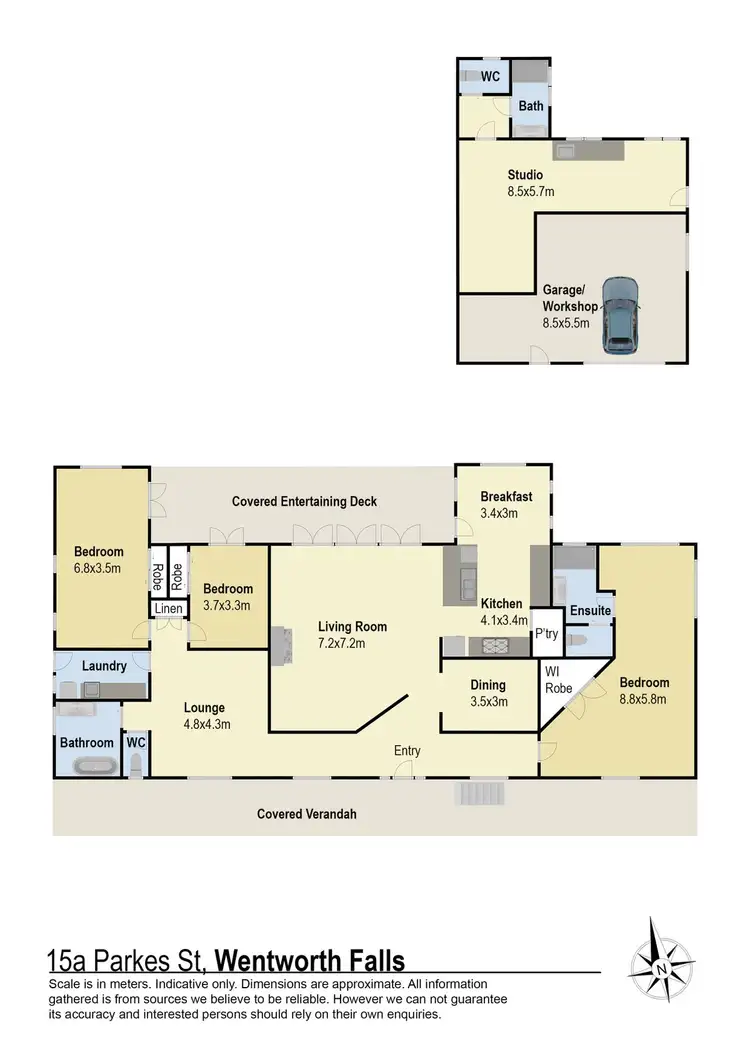 Floorplan of Homely house listing, 15A Parkes Street, Wentworth Falls NSW 2782
