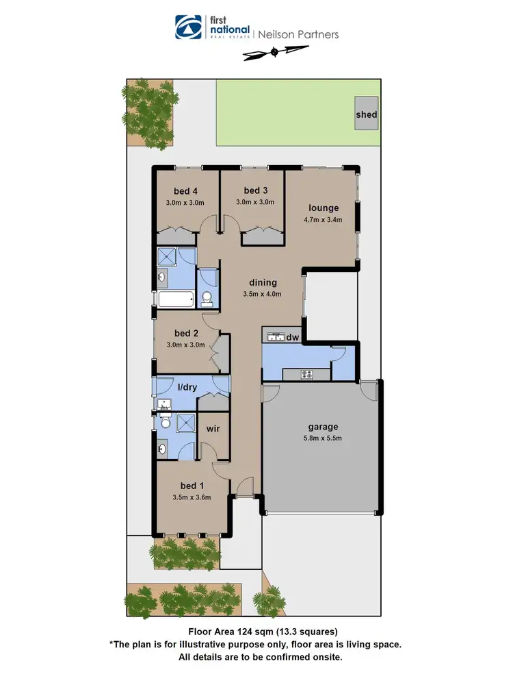 Floorplan of Homely house listing, 32 Sienna Way, Pakenham VIC 3810