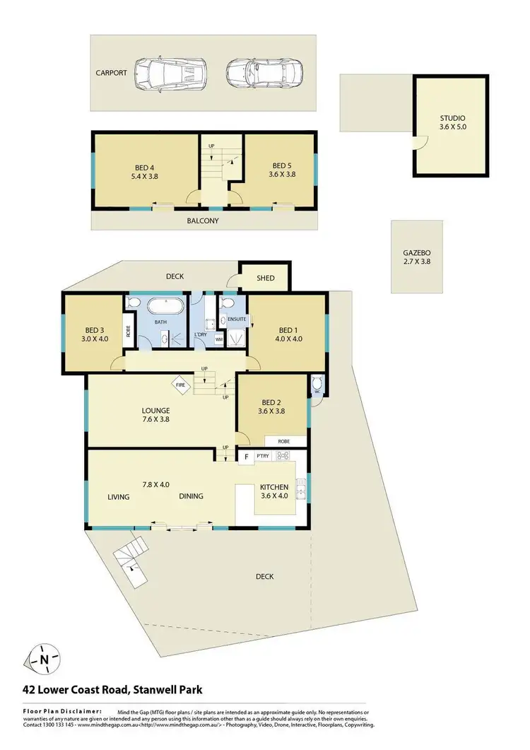 Floorplan of Homely house listing, 42 Lower Coast Road, Stanwell Park NSW 2508