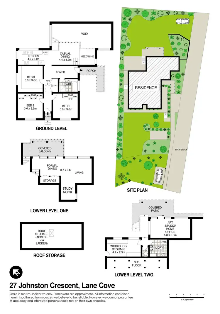 Floorplan of Homely house listing, 27 Johnston Crescent, Lane Cove NSW 2066