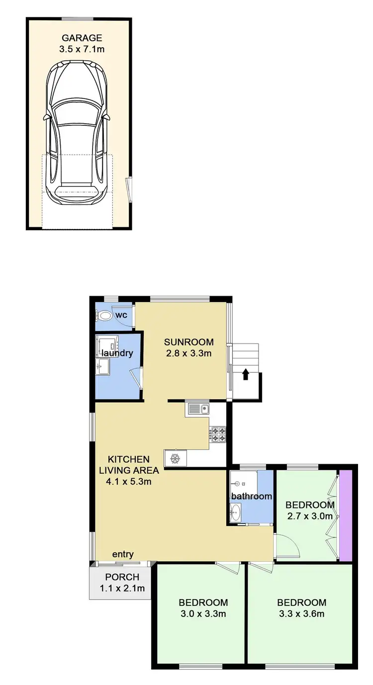 Floorplan of Homely house listing, 33 Ocean Street, Dudley NSW 2290