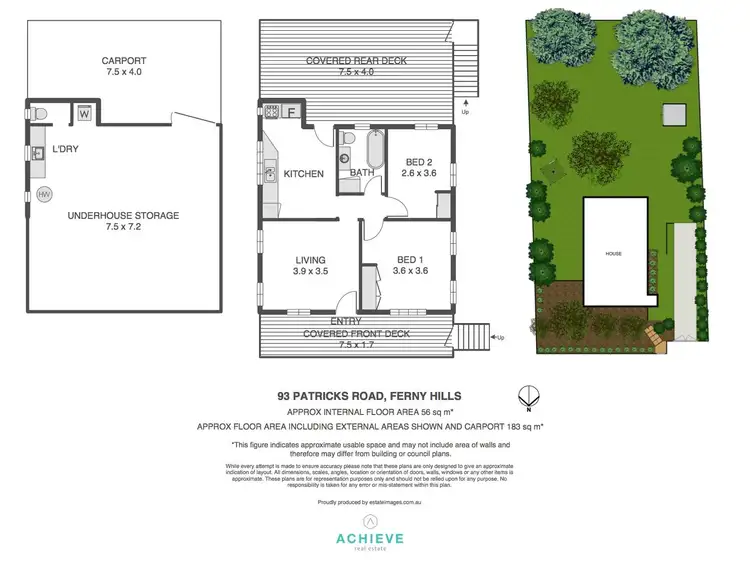 Floorplan of Homely house listing, 93 Patricks Road, Ferny Hills QLD 4055