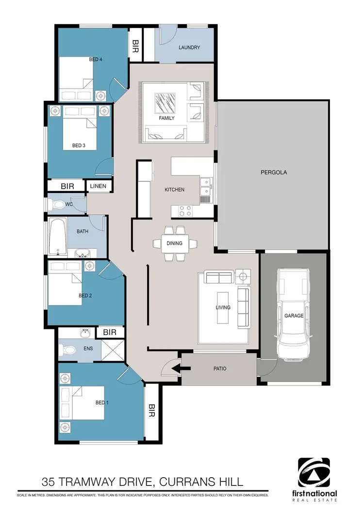 Floorplan of Homely house listing, 35 Tramway Drive, Currans Hill NSW 2567
