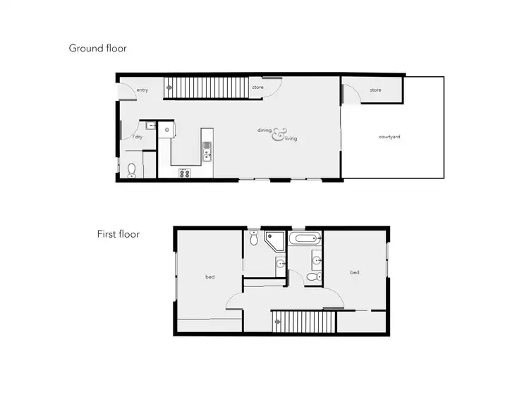 Floorplan of Homely unit listing, 19/50-54 Birch Street, Manunda QLD 4870