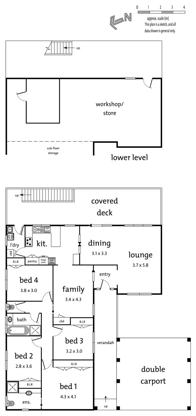 Floorplan of Homely house listing, 64 Neuparth Road, Croydon North VIC 3136
