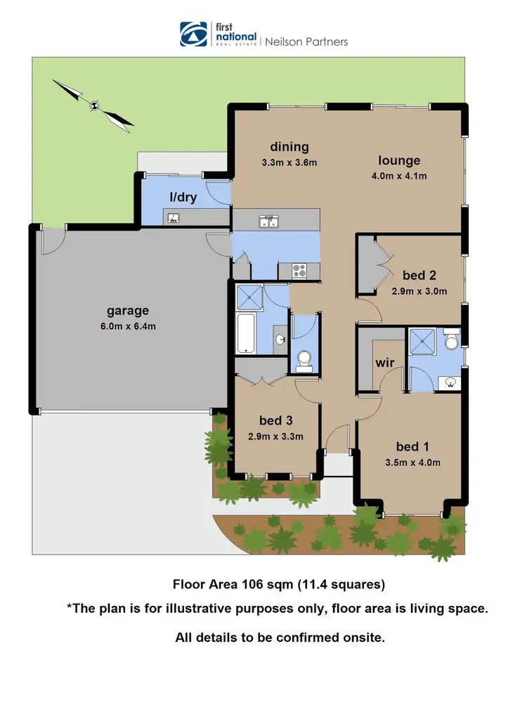 Floorplan of Homely unit listing, 6 Jewel Mews, Koo Wee Rup VIC 3981