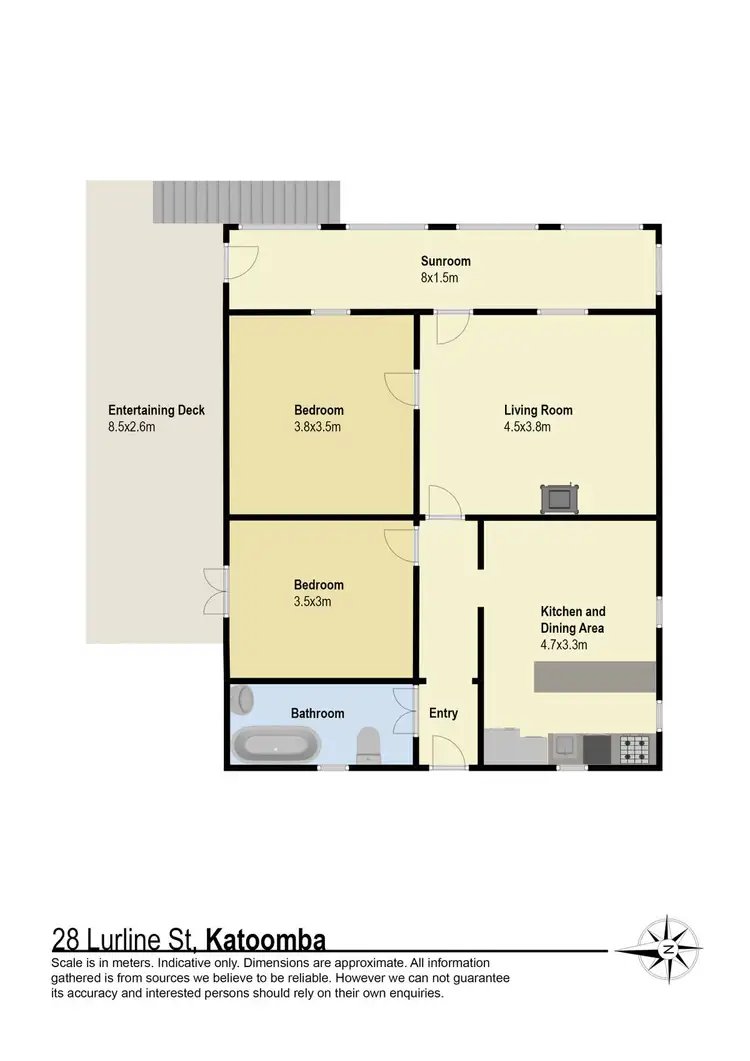 Floorplan of Homely house listing, 28 Lurline Street, Katoomba NSW 2780