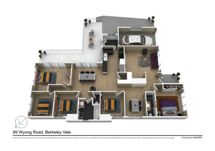 Floorplan of Homely house listing, 89 Wyong Road, Berkeley Vale NSW 2261