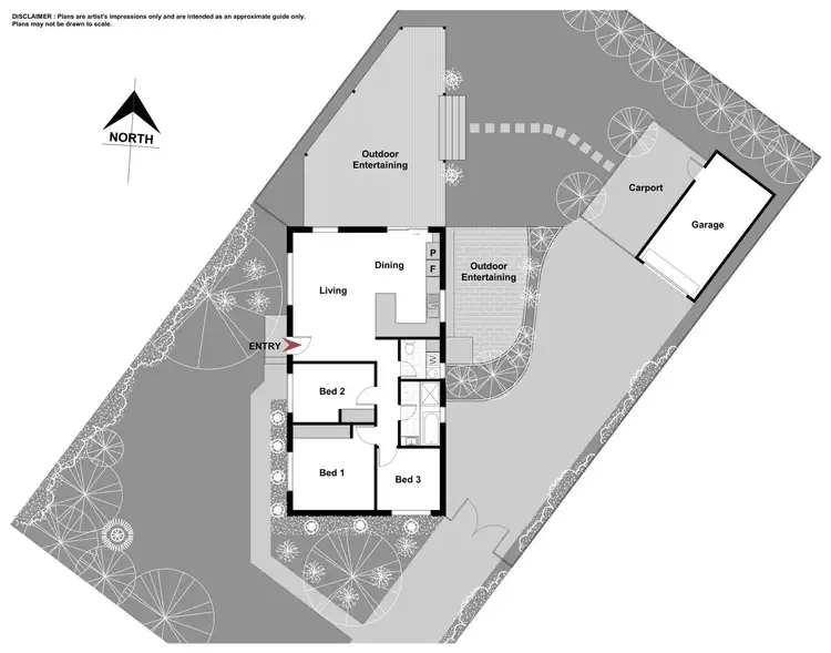 Floorplan of Homely house listing, 27 Atkinson Street, Cook ACT 2614