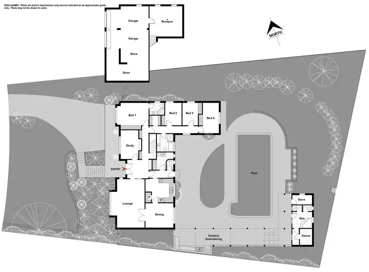 Floorplan of Homely house listing, 47 Hawkesbury Crescent, Farrer ACT 2607