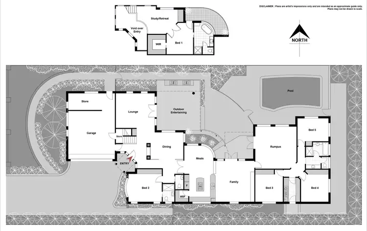 Floorplan of Homely house listing, 32 Hutchins Street, Yarralumla ACT 2600