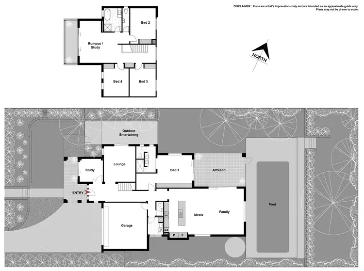 Floorplan of Homely house listing, 65 Monaro Crescent, Griffith ACT 2603