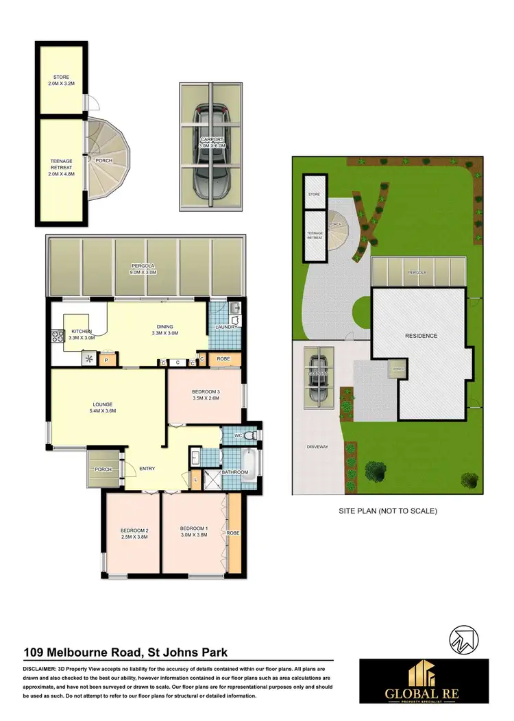 Floorplan of Homely house listing, 109 Melbourne Road, St Johns Park NSW 2176