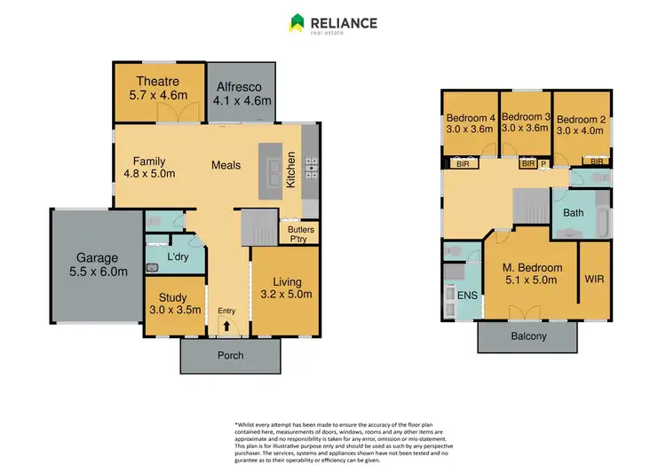 Floorplan of Homely house listing, 61 Rainbow Way, Tarneit VIC 3029