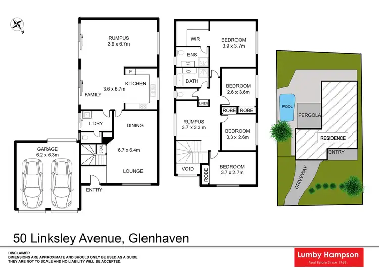 Floorplan of Homely house listing, 50 Linksley Avenue, Glenhaven NSW 2156