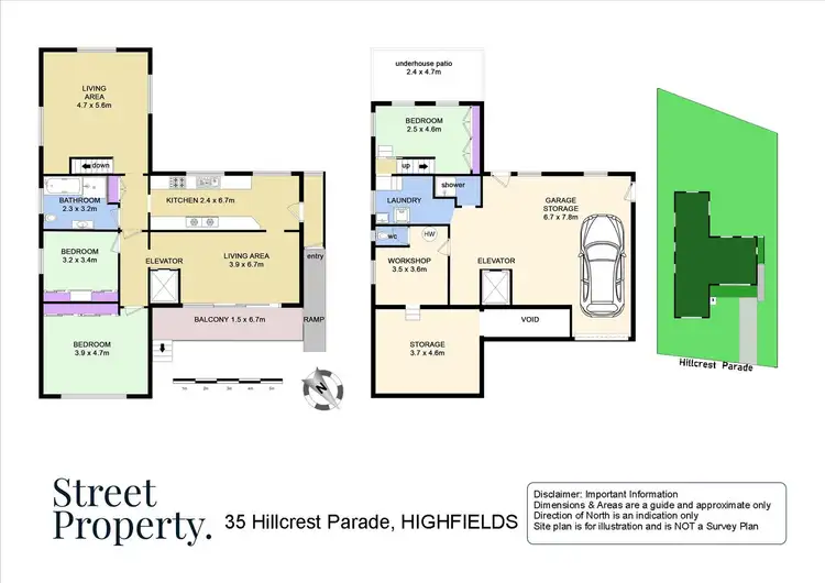 Floorplan of Homely house listing, 35 Hillcrest Parade, Highfields NSW 2289