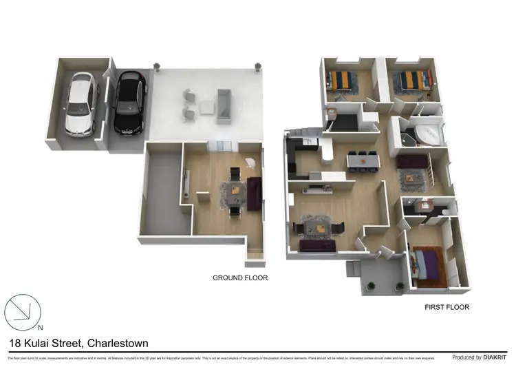 Floorplan of Homely house listing, 18 Kulai Street, Charlestown NSW 2290