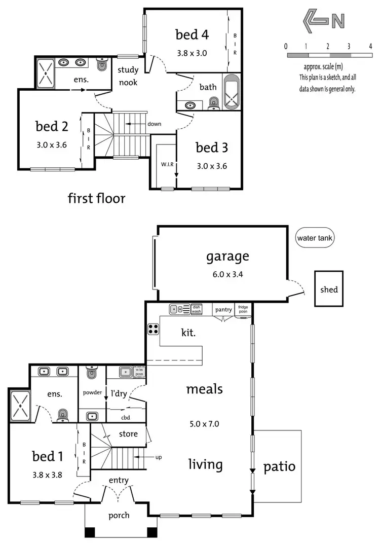 Floorplan of Homely townhouse listing, 8/295 Wantirna Road, Wantirna VIC 3152