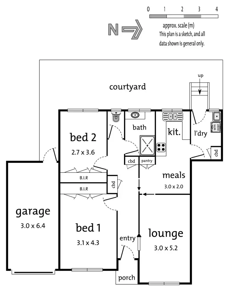 Floorplan of Homely unit listing, 6/4-6 Arlington Street, Ringwood VIC 3134