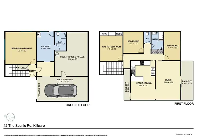 Floorplan of Homely house listing, 42 The Scenic Road, Killcare Heights NSW 2257