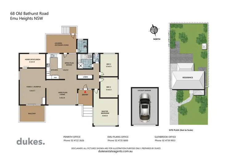 Floorplan of Homely house listing, 68 Old Bathurst Road, Emu Heights NSW 2750