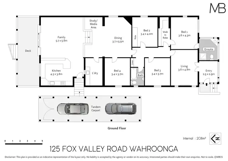 Floorplan of Homely house listing, 125 Fox Valley Road, Wahroonga NSW 2076