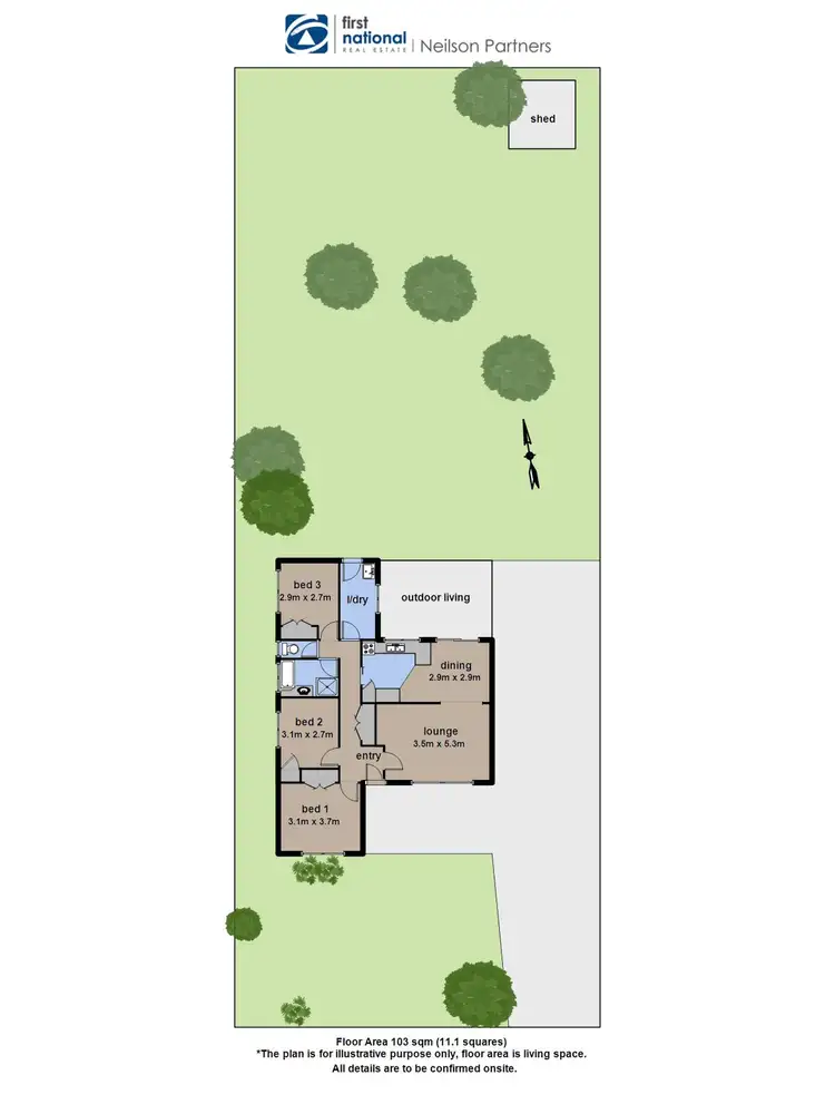 Floorplan of Homely house listing, 26 Barrington Drive, Pakenham VIC 3810