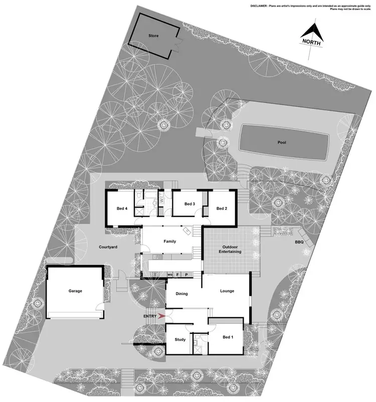 Floorplan of Homely house listing, 27 Monkman Street, Chapman ACT 2611