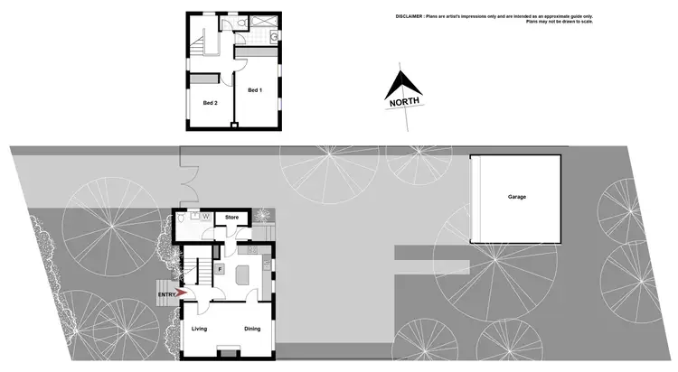 Floorplan of Homely house listing, 45 Sturt
Avenue, Narrabundah ACT 2604