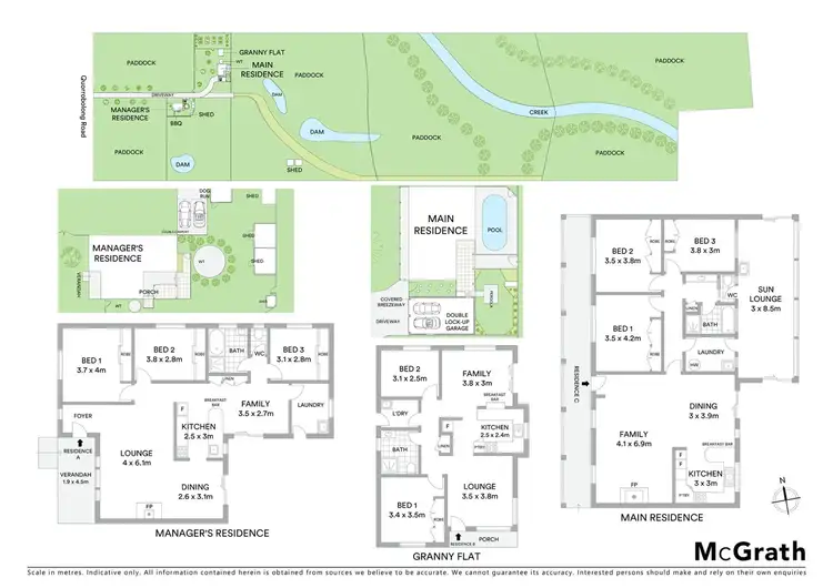 Floorplan of Homely house listing, 345 Quorrobolong Road, Quorrobolong NSW 2325