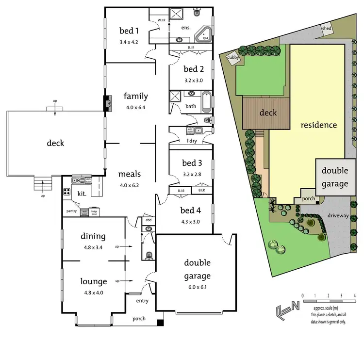 Floorplan of Homely house listing, 3 Brent Court, Doncaster East VIC 3109
