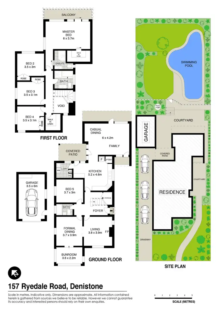 Floorplan of Homely house listing, 157 Ryedale Road, Denistone NSW 2114