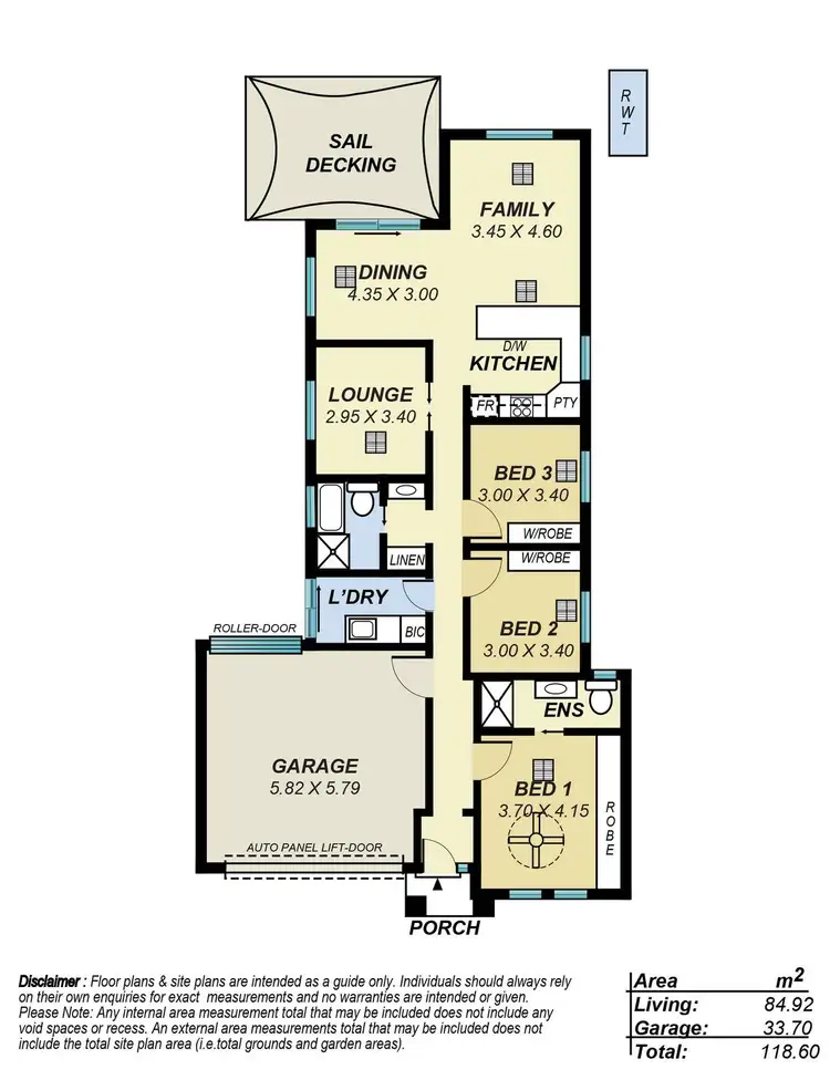 Floorplan of Homely house listing, 6A Nickels Avenue, Park Holme SA 5043