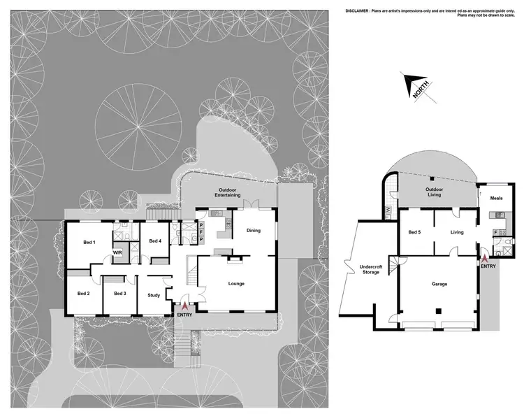 Floorplan of Homely house listing, 248 La Perouse Street, Red Hill ACT 2603
