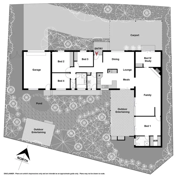 Floorplan of Homely house listing, 60 Longmore Crescent, Wanniassa ACT 2903