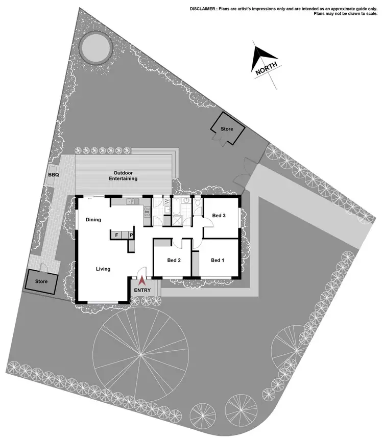 Floorplan of Homely house listing, 34 Andrews Street, Watson ACT 2602