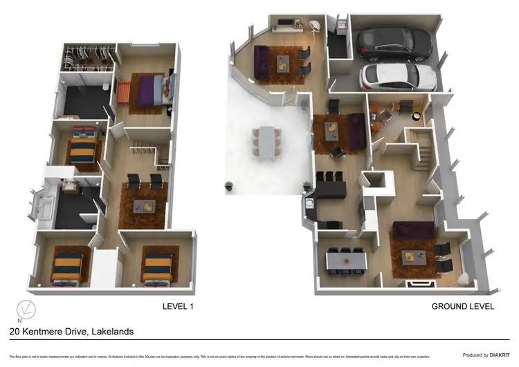 Floorplan of Homely house listing, 20 Kentmere Drive, Lakelands NSW 2282
