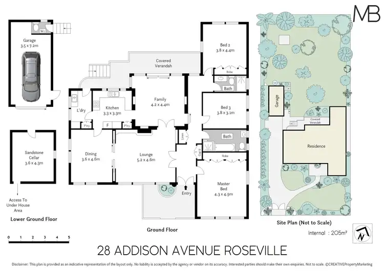 Floorplan of Homely house listing, 28 Addison Avenue, Roseville NSW 2069