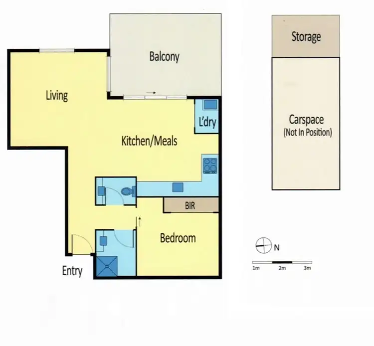 Floorplan of Homely apartment listing, 19/122 Maribrynong Road, Moonee Ponds VIC 3039