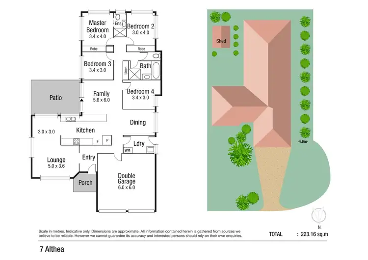 Floorplan of Homely house listing, 7 Althea Court, Kirwan QLD 4817