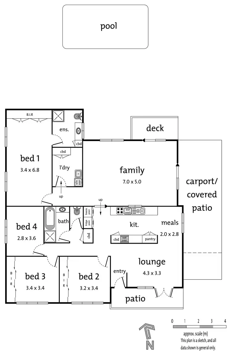 Floorplan of Homely house listing, 23 Avocet Street, Doncaster East VIC 3109