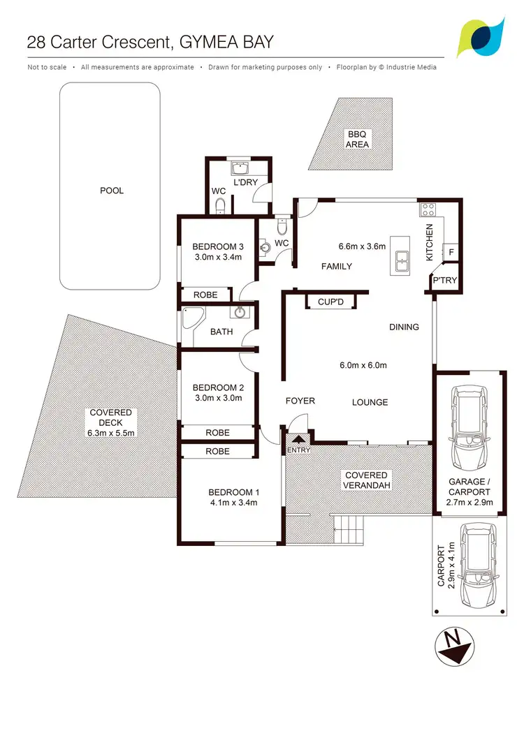 Floorplan of Homely house listing, 28 Carter Crescent, Gymea Bay NSW 2227