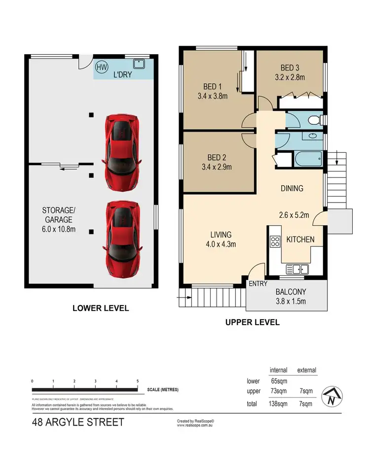 Floorplan of Homely house listing, 48 Argyle Street, Seventeen Mile Rocks QLD 4073