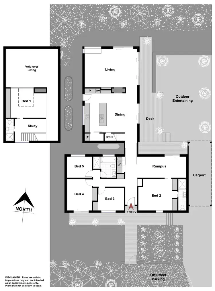Floorplan of Homely house listing, 44 Serpentine St, Duffy ACT 2611