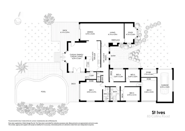 Floorplan of Homely house listing, 83 Collins Road, St Ives NSW 2075