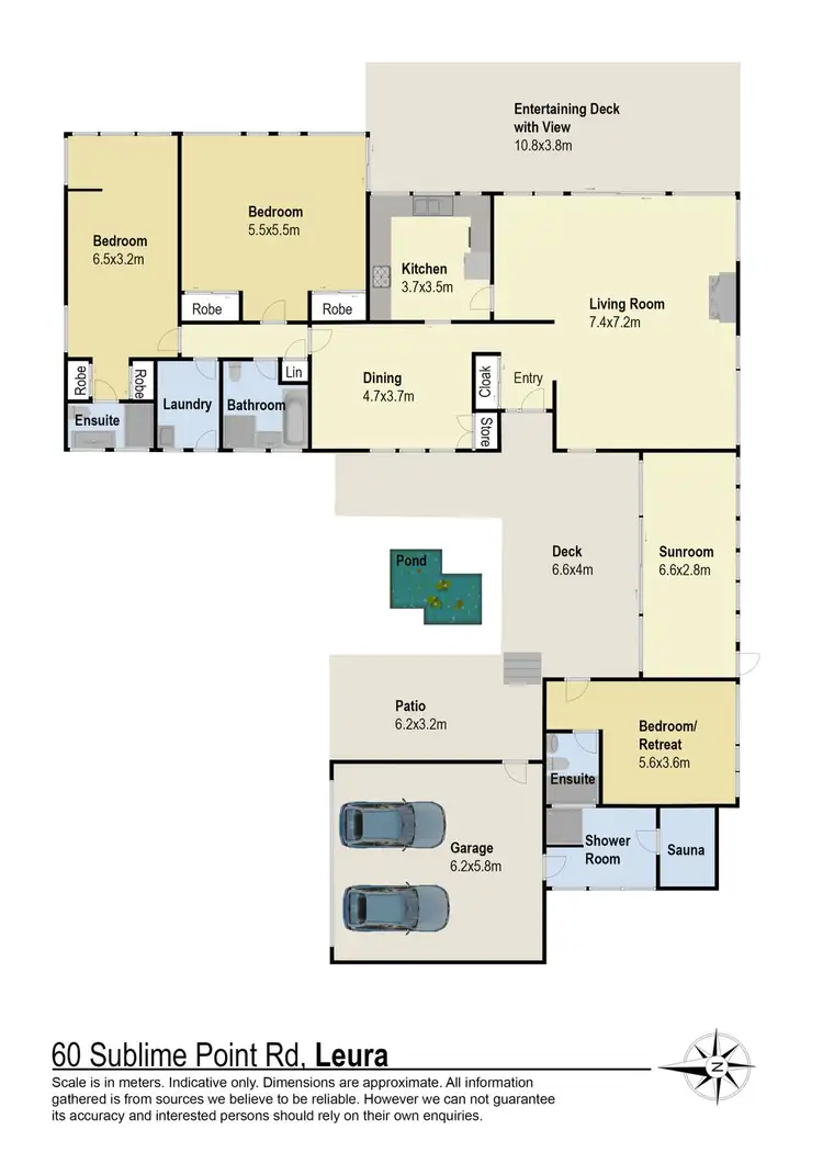 Floorplan of Homely house listing, 60 Sublime Point Road, Leura NSW 2780