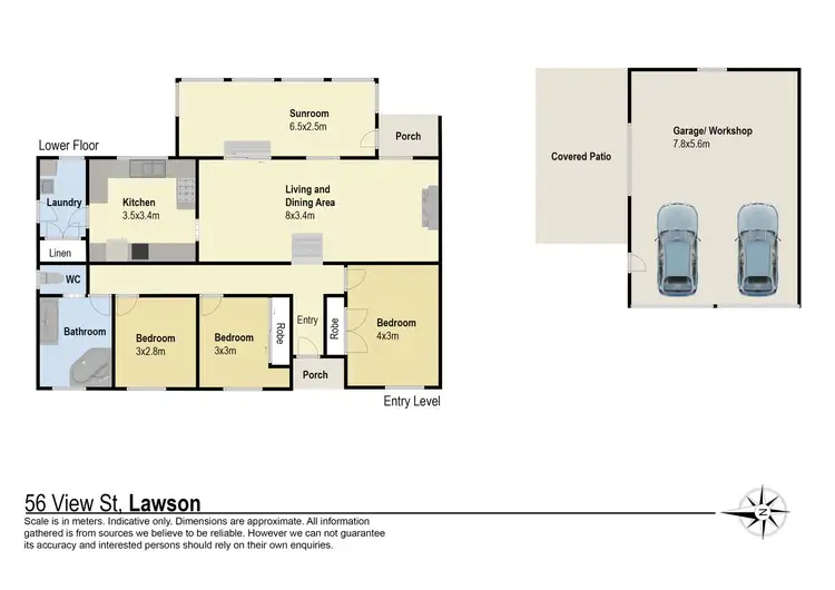 Floorplan of Homely house listing, 56 View Street, Lawson NSW 2783