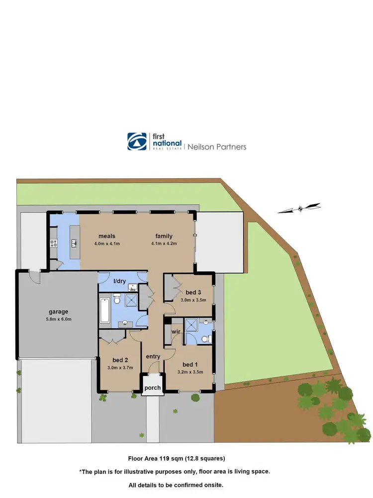 Floorplan of Homely house listing, 7 Pendula Place, Pakenham VIC 3810